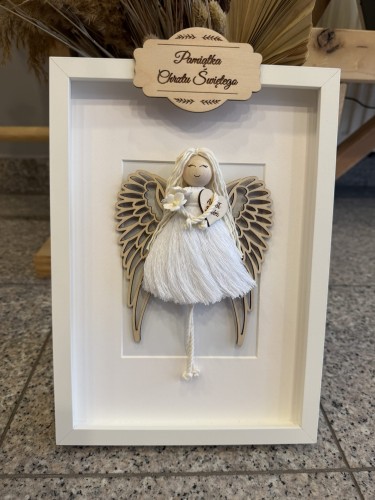 anioł stróż na chrzest