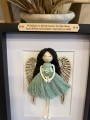 aniołek ze sznurka handmade